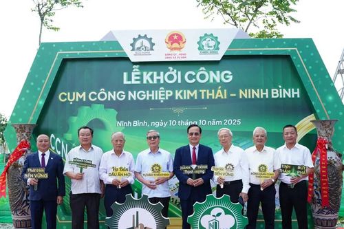 Khát vọng xanh khởi đầu nơi Cụm Công nghiệp Kim Thái