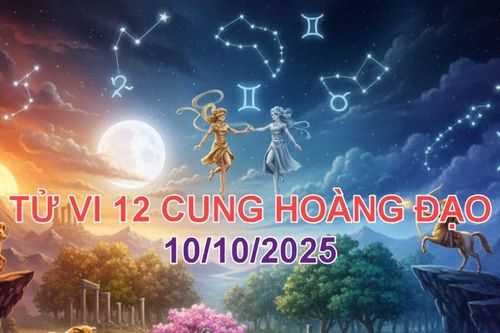 Tử vi 12 cung hoàng đạo 10.10: Song Ngư rực sáng, Bạch Dương cần lùi lại