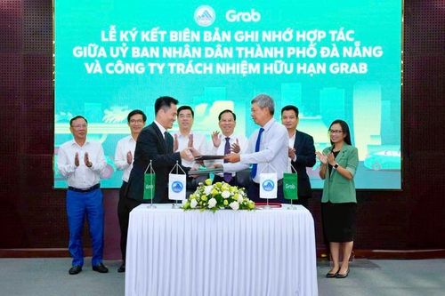 TP Đà Nẵng và Grab Việt Nam hợp tác thúc đẩy chuyển đổi số