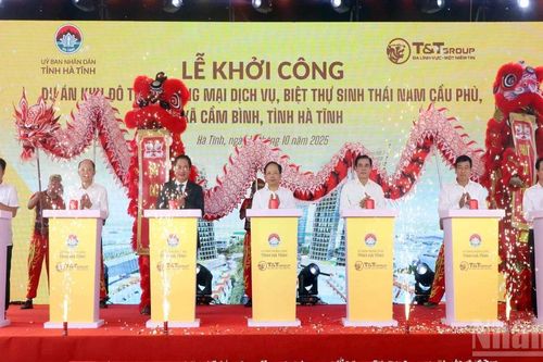 Hà Tĩnh: Khởi công dự án khu đô thị sinh thái gần 4.000 tỷ đồng