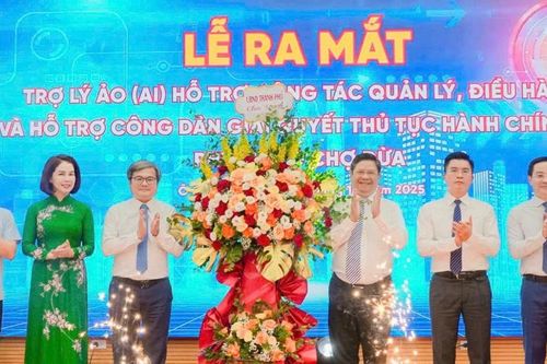 Phường Ô Chợ Dừa ra mắt trợ lý ảo AI hỗ trợ thủ tục hành chính công