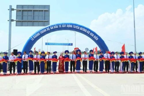 Hưng Yên: Khánh thành tuyến đường bộ ven biển vốn đầu tư 4.800 tỷ đồng