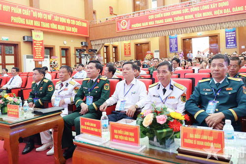 Đại hội đại biểu Hội Cựu chiến binh phường Nam Nha Trang lần thứ VIII, nhiệm kỳ 2025-2030