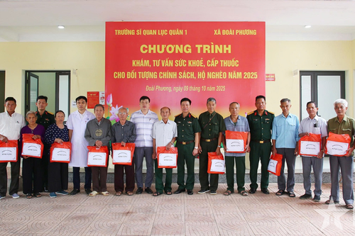 Trường Sĩ quan Lục quân 1: Hành quân dã ngoại gắn với công tác dân vận