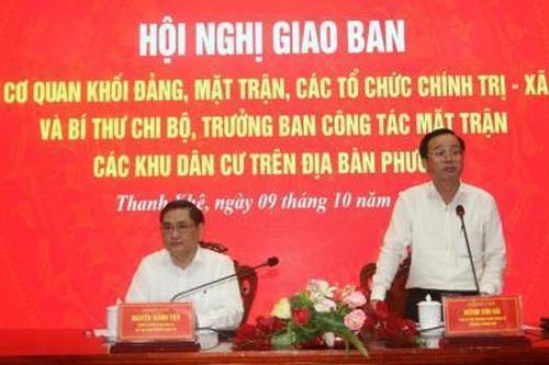 Đảng ủy phường Thanh Khê tập trung chỉ đạo các nhiệm vụ trọng tâm đến các tổ chức, cơ sở đảng