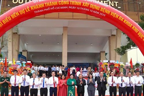 TPHCM: Khánh thành bệnh viện hơn 1.800 tỷ đồng đạt chuẩn quốc tế