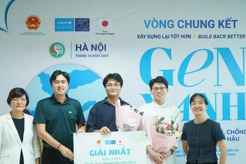 Thế hệ Gen Xanh chung tay, tiên phong phòng chống thiên tai và biến đổi khí hậu