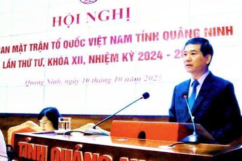 Quảng Ninh: Ông Vũ Quyết Tiến, Phó Bí thư Tỉnh ủy được cử giữ chức Chủ tịch Ủy ban MTTQ tỉnh