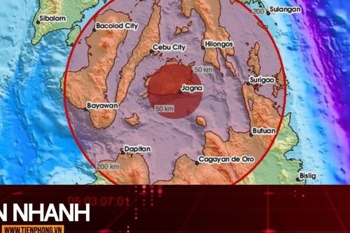 TIN NHANH: Động đất tại Philippines, ban bố cảnh báo sóng thần ở các quốc gia lân cận
