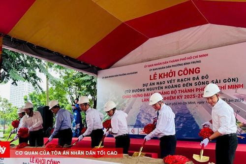 TP.HCM khởi công dự án nạo vét rạch Đá Đỏ
