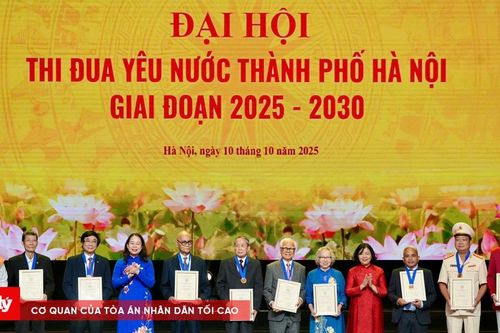 10 'Công dân Thủ đô ưu tú' được vinh danh năm 2025 là ai?