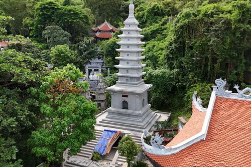 Bên trong ngôi chùa nơi kim quan Trưởng lão Hòa thượng Thích Trí Tịnh nhập tháp