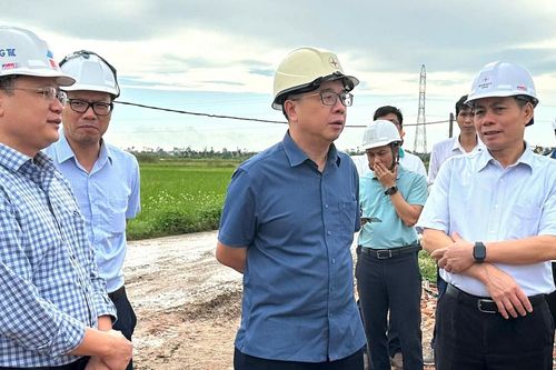 EVNNPT đẩy nhanh tiến độ Dự án đường dây 500kV Hải Phòng - Thái Bình