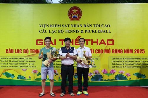 Tổ chức Giải Pickleball Báo Bảo vệ pháp luật mở rộng lần thứ I, năm 2025