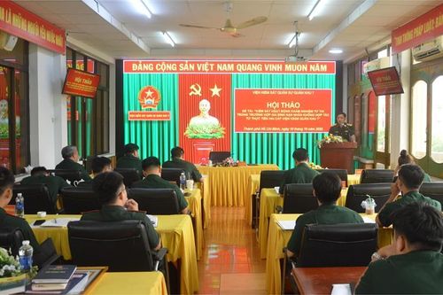 VKS Quân sự Quân khu 7 tổ chức hội thảo chuyên đề