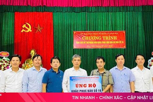 Doanh nghiệp ở TP Hồ Chí Minh hỗ trợ xã biển Hà Tĩnh 500 triệu khắc phục hậu quả thiên tai