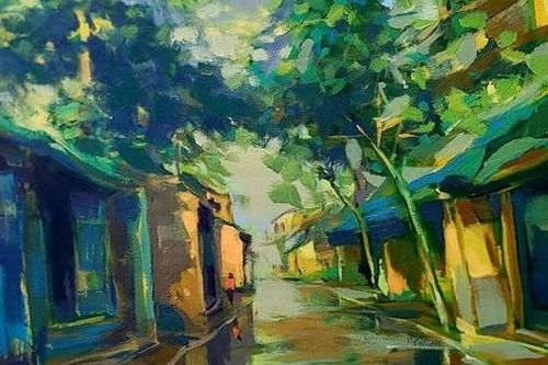 ''Ánh sáng và ký ức'' của họa sĩ Vũ Trọng Anh