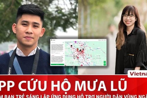 Nền tảng thông tin cứu hộ giúp hàng nghìn người dân vượt qua khó khăn bão lũ