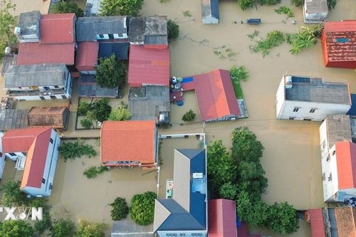 Bắc Ninh: Hơn 2 nghìn hộ dân phường Vân Hà bị cô lập cần được cứu trợ