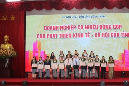Đồng Tháp tôn vinh 100 doanh nghiệp, doanh nhân tiêu biểu