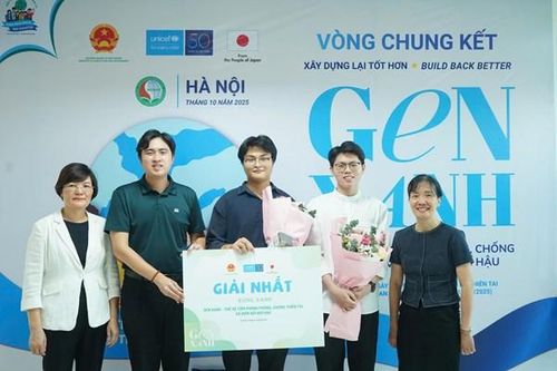 Đội PTITers – Học viện Công nghệ Bưu chính Viễn thông dành giải nhất cuộc thi 'Gen Xanh