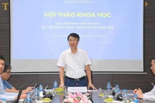 Bộ Công Thương lấy ý kiến quy chuẩn quốc gia sản phẩm tinh bột sắn