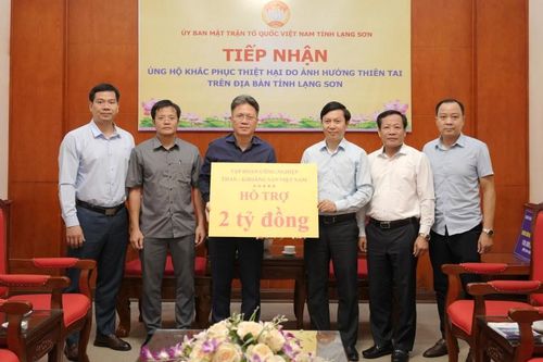 Ủy ban Mặt trận Tổ quốc Việt Nam tỉnh tiếp nhận trên 2 tỷ đồng ủng hộ nhân dân bị thiệt hại do bão lũ gây ra