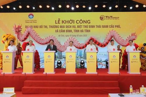 Hà Tĩnh: Khởi công khu đô thị sinh thái kiểu mẫu đầu tiên