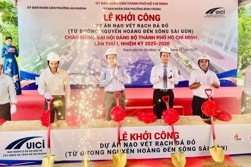 TP: Hồ Chí Minh: Khởi công Dự án nạo vét rạch Đá Đỏ