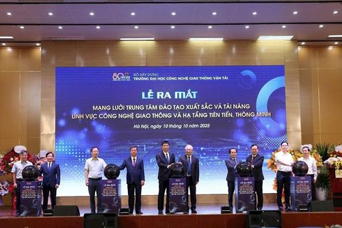 Ra mắt mạng lưới Trung tâm đào tạo xuất sắc tài năng trong lĩnh vực Công nghệ giao thông và Hạ tầng tiên tiến, thông minh