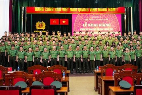 Học viện ANND khai giảng Khóa D57 đào tạo đại học chính quy