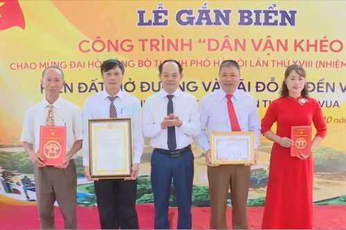 Dân vận khéo góp phần xây dựng Thủ đô văn minh