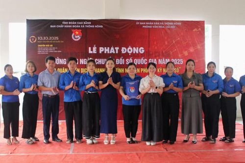 Xã Thông Nông hưởng ứng Ngày Chuyển đổi số quốc gia năm 2025