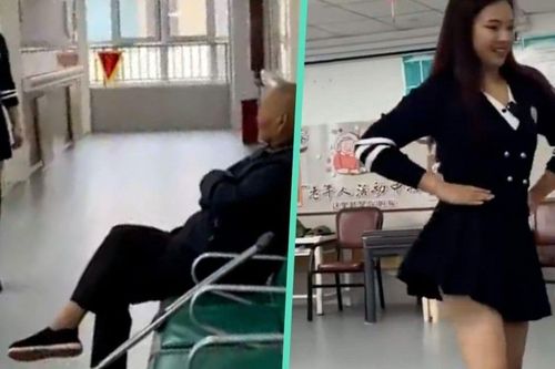 Cho nhân viên mặc váy ngắn nhảy múa gợi cảm trước người cao tuổi để làm điều này, viện dưỡng lão bị chỉ trích dữ dội