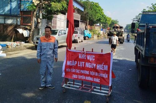 Phương án phân luồng qua các vị trí ngập trên Quốc lộ 3 đoạn thuộc Hà Nội