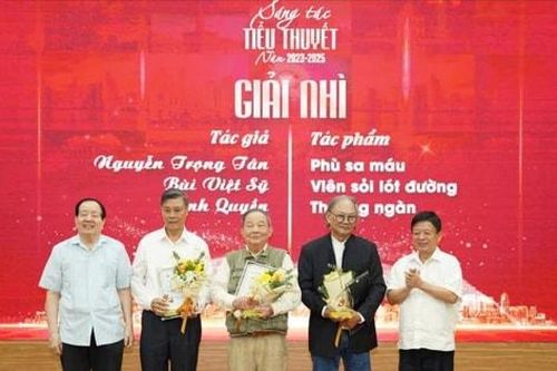 12 tác phẩm được trao giải cuộc thi Sáng tác tiểu thuyết năm 2023-2025