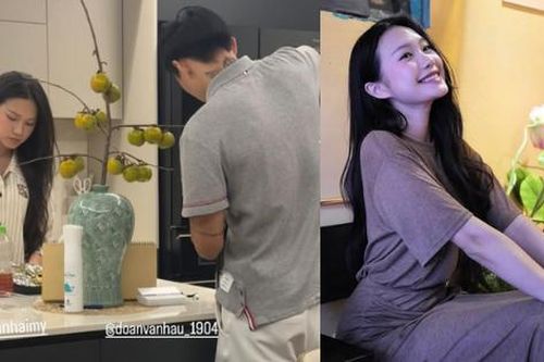 Mở tiệc thiết đãi bạn bè, Đoàn Văn Hậu và Doãn Hải My bị lộ diện biệt thự chục tỷ mới vào ở