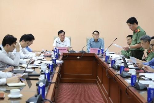 Đoàn công tác Bộ Công an làm việc về tiến độ xây dựng Bộ chỉ số an ninh, an toàn quốc gia tại Bộ Y tế