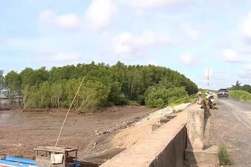 Cần Thơ công bố tình huống khẩn cấp sạt lở bờ biển xã Vĩnh Hải