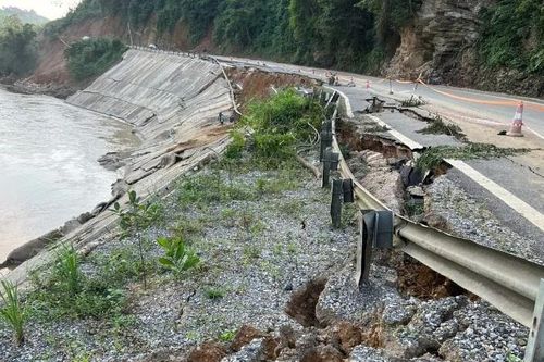 Tiềm ẩn nhiều nguy cơ sạt lở ở phía bắc Thái Nguyên
