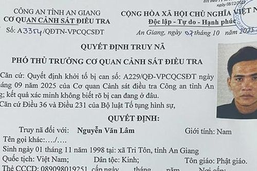 Truy nã 2 đối tượng 'Cố ý gây thương tích' tại An Giang