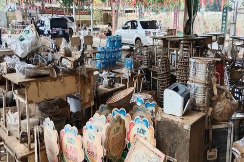 Nhiều trường học tại Lạng Sơn thiệt hại nặng nề sau bão số 11