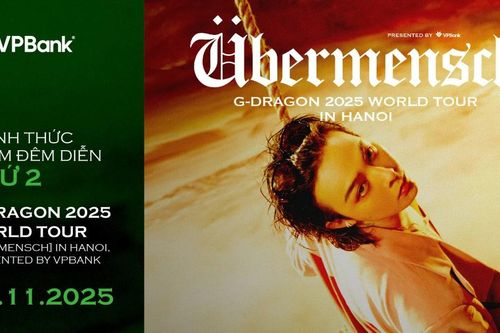 Thỏa lòng fan mong đợi, concert G-DRAGON thêm đêm diễn thứ hai, VPBank MasterCard được quyền mua vé sớm