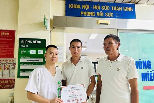 Người đàn ông bị tai nạn có hai con thơ được bạn đọc giúp đỡ hơn 78 triệu đồng