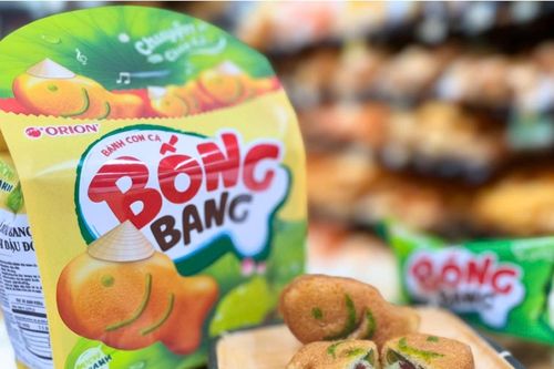 Bánh Bống Bang Cốm - mở đầu bộ sưu tập sản phẩm vị cốm đặc sắc của Orion