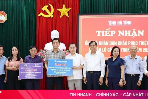 Hội Người cao tuổi Việt Nam kết nối nguồn lực hỗ trợ Hà Tĩnh khắc phục hậu quả thiên tai