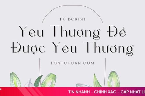 Font chuẩn – thiên đường font Việt hóa, nâng tầm mọi ý tưởng thiết kế