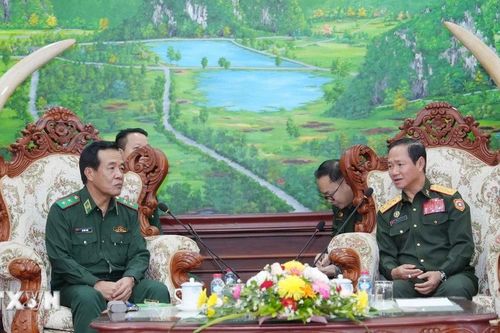 Bộ đội Biên phòng Việt Nam-Lào tăng cường hợp tác bảo vệ biên giới