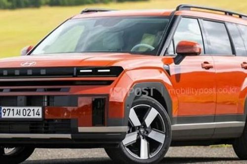 Hyundai Santa Fe Facelift 2027 lộ nội thất khác xa bản hiện tại