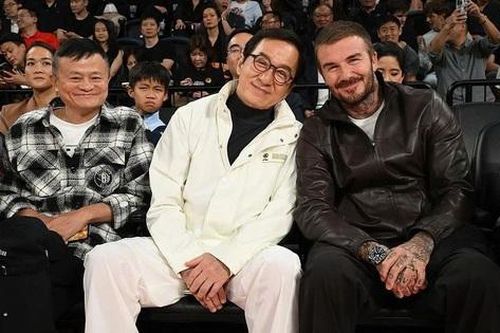 David Beckham xuất hiện bên Thành Long và Jack Ma, gây sốt mạng xã hội